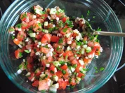 Salsa picada - gehackte Soße - Rezept