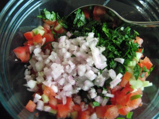Salsa picada - gehackte Soße - Rezept - Bild Nr. 3