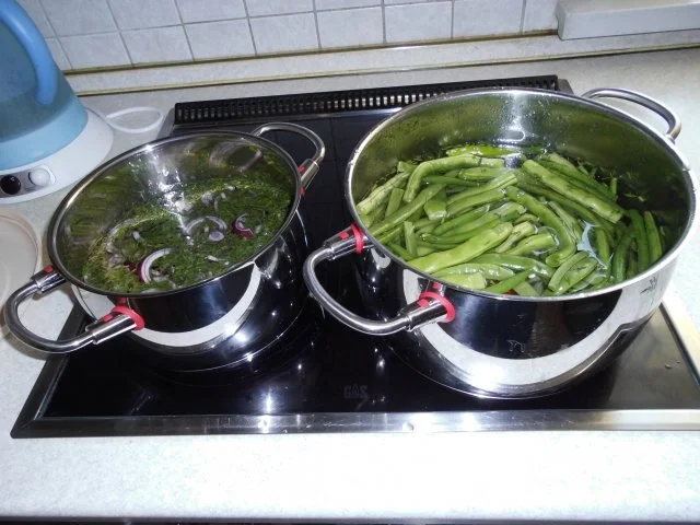 Grüne Bohnen mit Zwiebeln süß-sauer - Rezept - Bild Nr. 6