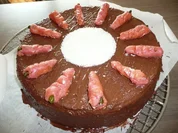 Rübli - Kuchen auch bekannt als Karotten - Nuss - Kuchen - Rezept