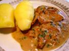 Rahm-Pfifferlinge mit Pellkartoffeln - Rezept