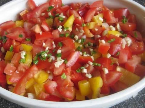 SCHAFSKÄSE ÜBERBACKEN MIT GEMÜSE - Rezept - Bild Nr. 2