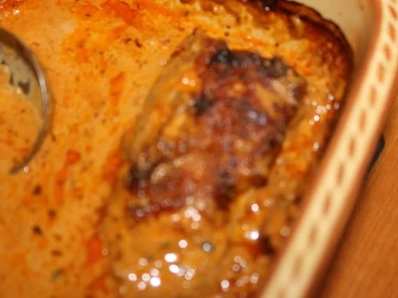 Rezept: Überbackenes Schweinefilet Überbackenes Schweinefilet - Rezept