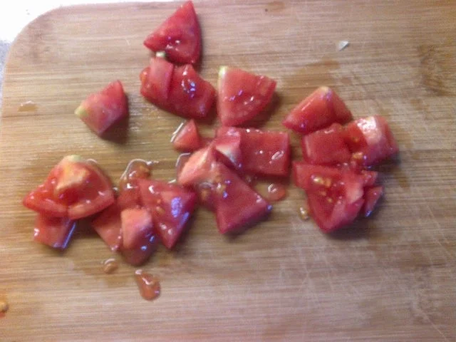 Tomatensalat mit Zucchini - Rezept - Bild Nr. 3