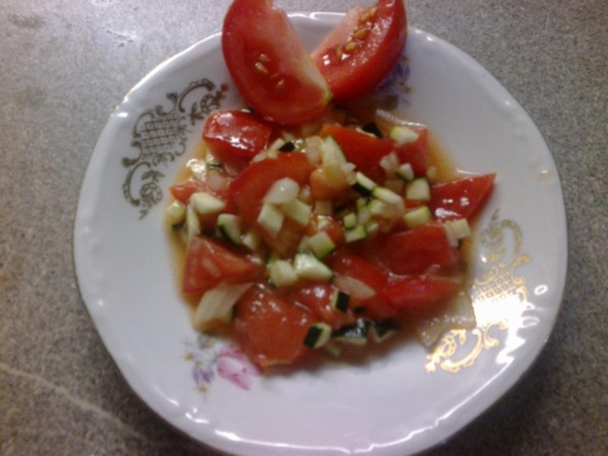Tomatensalat mit Zucchini - Rezept - Bild Nr. 5