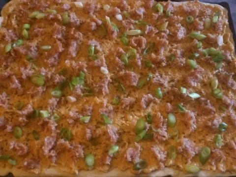 Sauerkraut-Kartoffel- Flammkuchen vom Grill oder Ofen! - Rezept - Bild Nr. 3