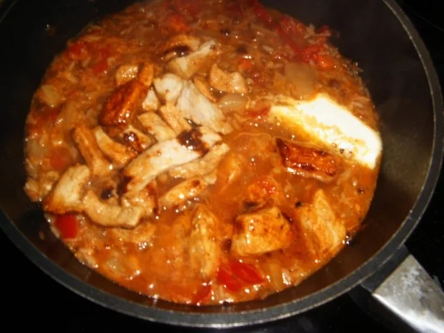 Aubergine gefüllt mit Minutensteaks und Reis - Rezept - Bild Nr. 8