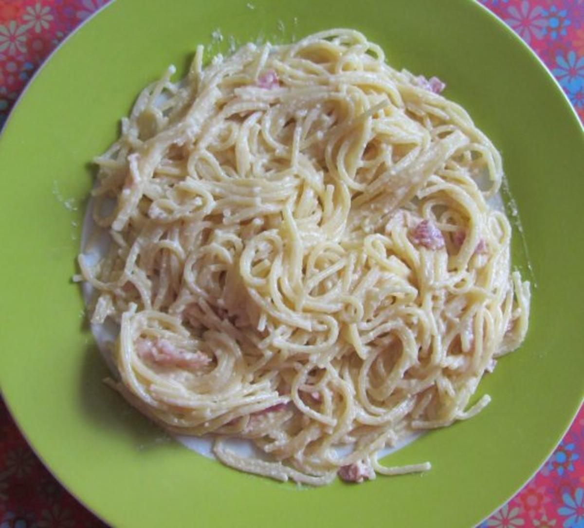 Spaghetti Carabonara - Rezept