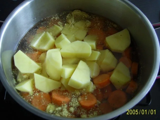 Ohne Fleisch: Senf-Eier & Kartoffel-Möhren-Püree - Rezept - Bild Nr. 2