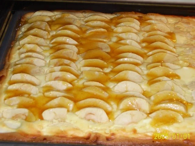 Kuchen: Apfel-Käse-Kuchen.... - Rezept