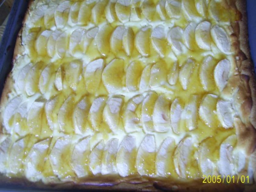 Kuchen: Apfel-Käse-Kuchen.... - Rezept - kochbar.de