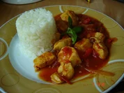 Hähnchen-Paprika-Gulasch - Rezept