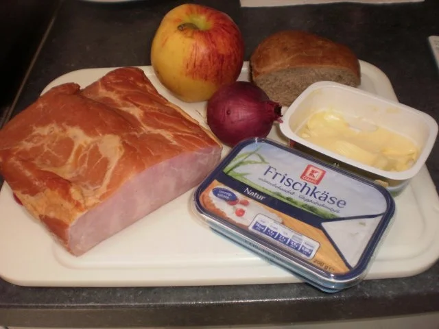 Kassler mit Apfel-Brot-Kruste - Rezept - Bild Nr. 2