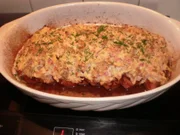 Kassler mit Apfel-Brot-Kruste - Rezept