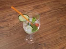 Vermouth aus Gironde mit Gurke und Minze - Rezept