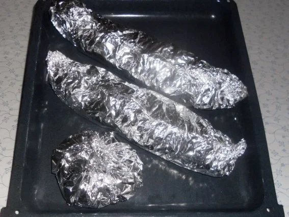 Forelle à la "Oòrndrasch" - im Backofen gegart   ( Rzpt. um 1980) - Rezept - Bild Nr. 13