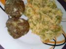 Kräuterfrikadellen mit Gemüserisotto - Rezept