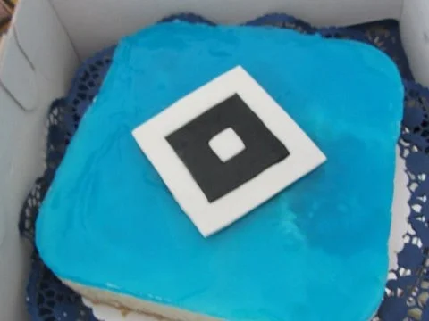 Rezept: MangoTorte ohne Backen mit Blue Curacao Topping MangoTorte ohne Backen mit Blue Curacao Topping - Rezept