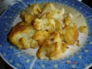 panierter Blumenkohl mit Käsesoße - Rezept