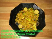 Gemüse – schnelles Reispfännchen aus der Resteküche - Rezept