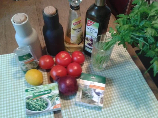 Rezept: Tomatensalat Bild Nr. 2 Tomatensalat - Rezept - Bild Nr. 2