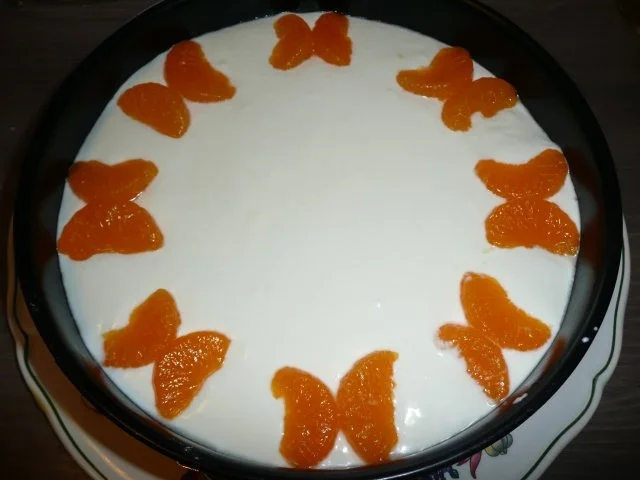 Schmetterlings - Torte 22 er Form ergibt 8 Stücke ! & 2 Dessertgläser. - Rezept - Bild Nr. 9