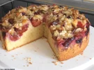 Zwetschgen-Kuchen mit Mandelkaramell - Rezept