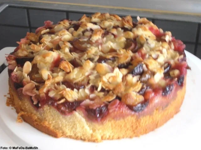 Zwetschgen-Kuchen mit Mandelkaramell - Rezept - Bild Nr. 2
