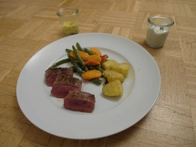 Frisches aus der heimischen Erde mit Lamm - Rezept