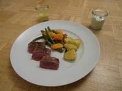 Frisches aus der heimischen Erde mit Lamm - Rezept