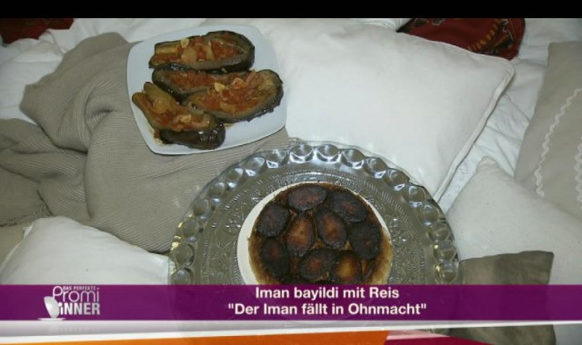 "Iman bayildi" mit Reis – Der Iman fiel in Ohnmacht (Bahar Kizil) - Rezept