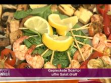 Vorglühen am Corner - Bunter Salat mit Variation verschiedener Spieße (MC Fitti) - Rezept