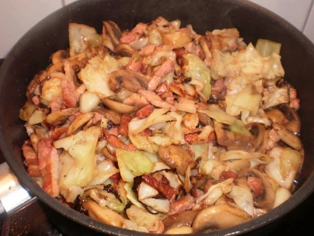 Spitzkohlpfanne - Rezept