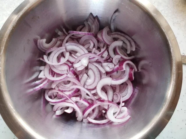 Schweinegeschnetzeltes mit Curry-Sauce und Banane - Rezept - Bild Nr. 5