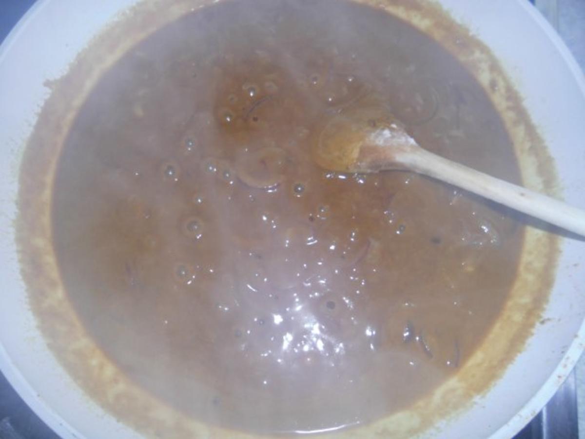 Schweinegeschnetzeltes mit Curry-Sauce und Banane - Rezept - Bild Nr. 15