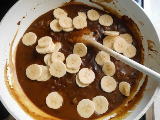 Schweinegeschnetzeltes mit Curry-Sauce und Banane - Rezept - Bild Nr. 16