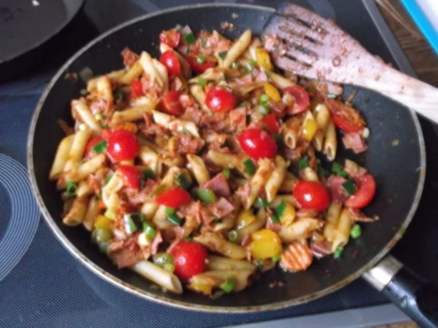 Nudelpfanne - Rezept