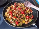 Rezept: Nudelpfanne Nudelpfanne - Rezept