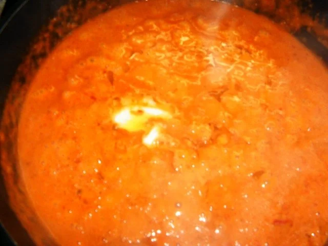 Putenbrust mit Erdnuss- Paprikasoße - Rezept - Bild Nr. 9