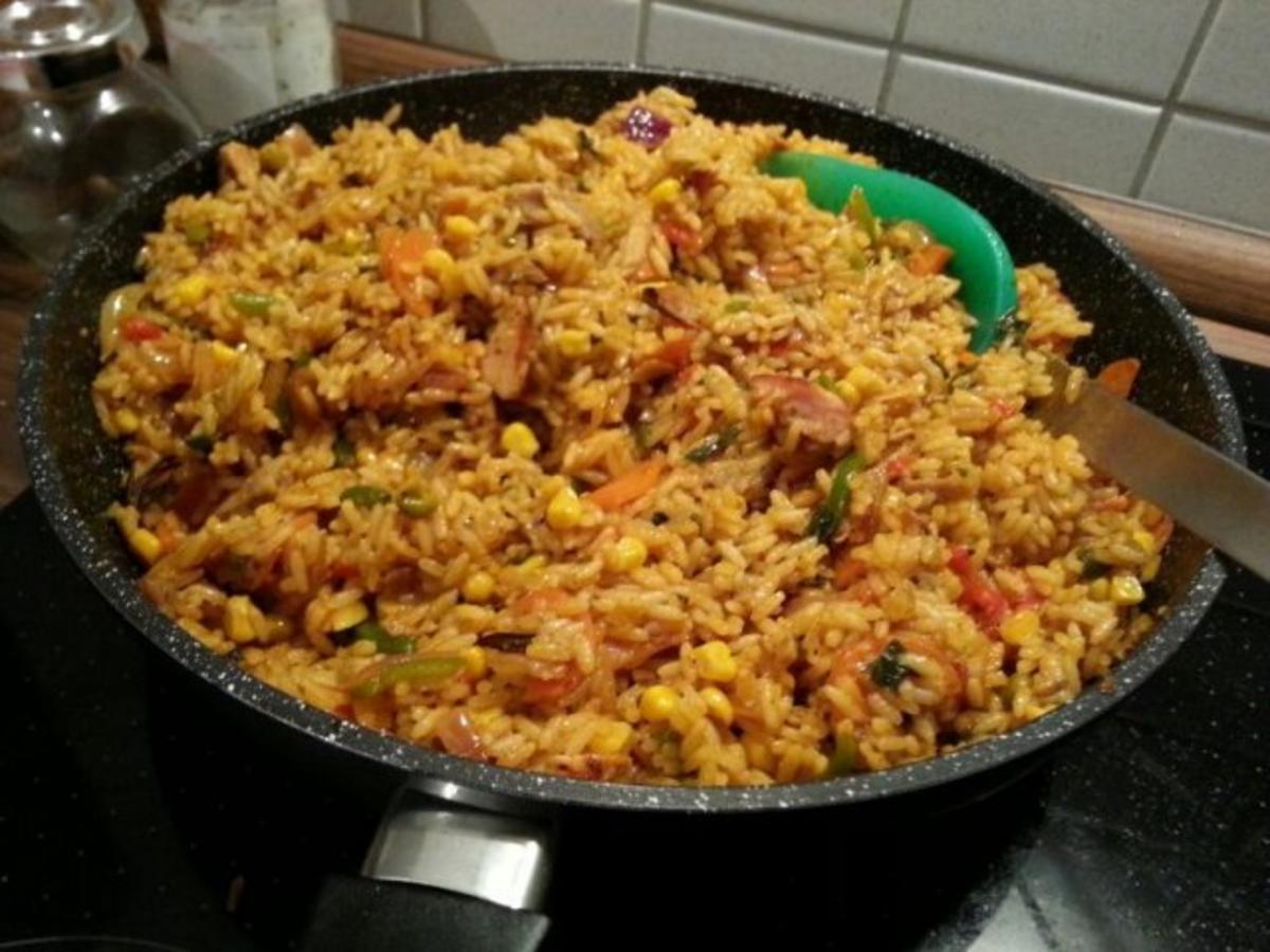 Bilder für Paella meine Restepaella - Rezept