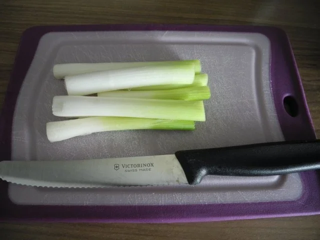 Rezept: Budwig - Quark mit Gurken und Frühlingszwiebeln dazu Pellkartoffeln und Brokkoli Bild Nr. 5 Budwig - Quark mit Gurken und Frühlingszwiebeln dazu Pellkartoffeln und Brokkoli - Rezept - Bild Nr. 5