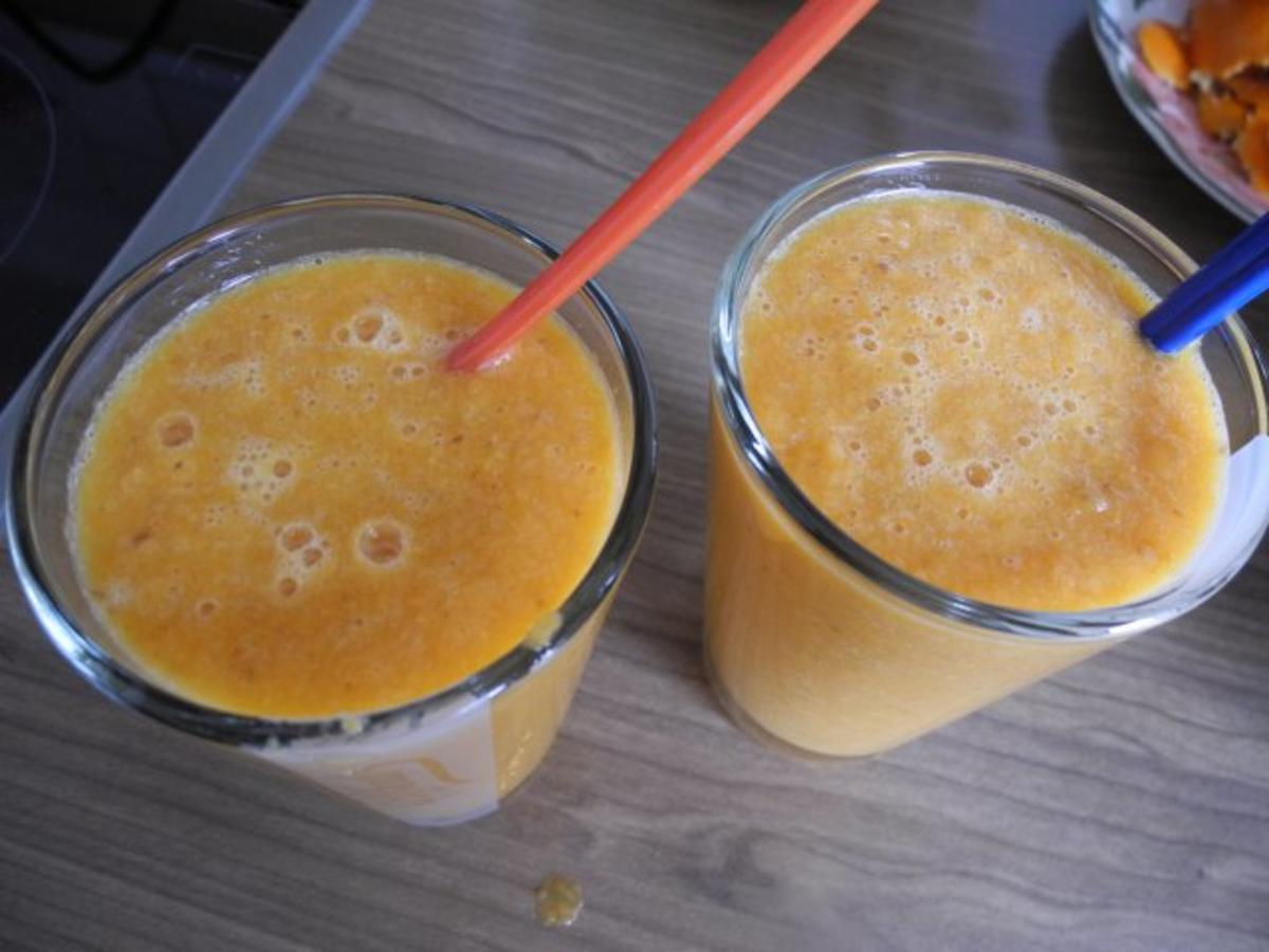 Smoothie : Eiskalter Karotten - Mandarinen Smoothie - Rezept - kochbar.de