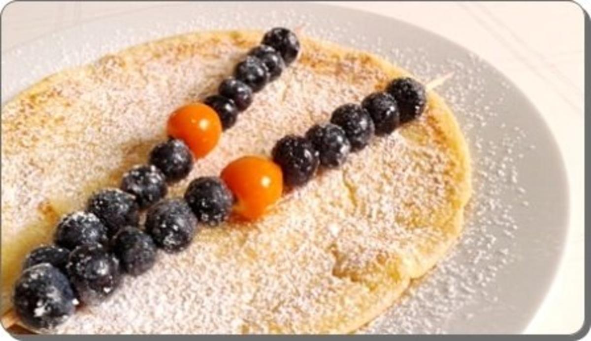 Pfannkuchen mit Heidelbeeren - Physalis -Spieße - Rezept - Bild Nr. 17