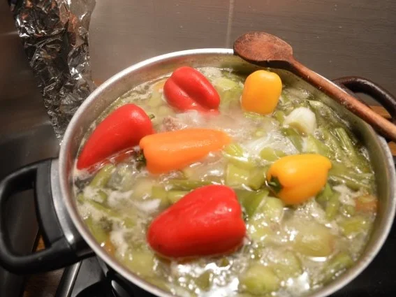 falsches "Giouvetsi" quer duch´n Garten ! - Rezept - Bild Nr. 11