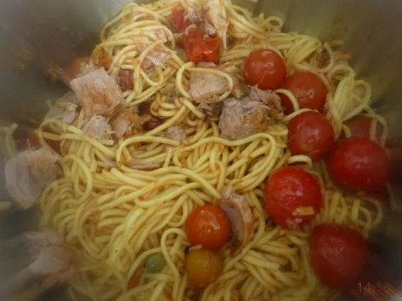 Rezept: Pasta mit Thunfisch und Kapern Bild Nr. 4 Pasta mit Thunfisch und Kapern - Rezept - Bild Nr. 4