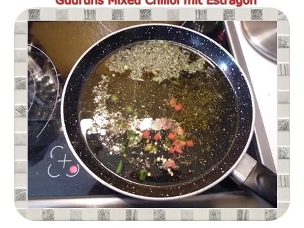 Rezept: Öl: Mixed Chiliöl mit Estragon Bild Nr. 4 Öl: Mixed Chiliöl mit Estragon - Rezept - Bild Nr. 4