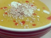 Möhren-Ingwer-Orangen-Suppe - Rezept