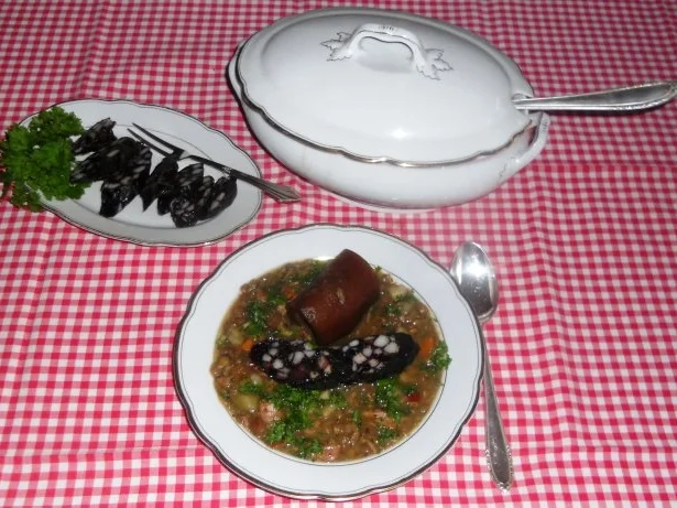 Linsensuppe - süß / sauer. Nach guter, alter, deutscher Art  (Rzpt. um 1920) - Rezept - Bild Nr. 39