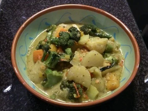 Rezept: Gemüse-Linsen-Curry Bild Nr. 3 Gemüse-Linsen-Curry - Rezept - Bild Nr. 3