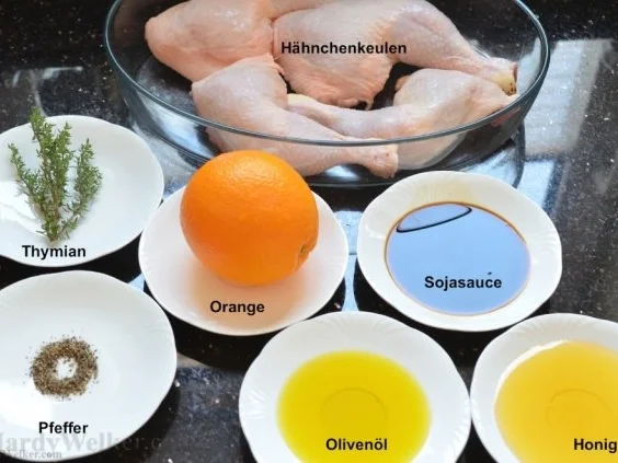 Rezept: Hähnchenschlege mit Honigkruste Bild Nr. 2 Hähnchenschlege mit Honigkruste - Rezept - Bild Nr. 2